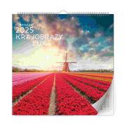 Kalendarz 2025 ścienny Krajobrazy LUX. Wydawca: Kalpol. Dadada.pl Opakowanie Kalendarz 2025 ścienny Krajobrazy LUX