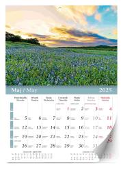 Kalendarz 2025 ścienny Lux Pejzaże. Wydawca: Kalpol. Dadada.pl Opakowanie Kalendarz 2025 ścienny Lux Pejzaże