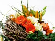 Kalendarz 2025 ścienny trójdzielny Kwiaty. Wydawca: Radwan. Dadada.pl Opakowanie Kalendarz 2025 ścienny trójdzielny Kwiaty