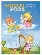 Opakowanie Kalendarz 2025 ścienny wieloplanszowy Aniołki