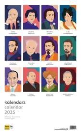 Okładka książki Kalendarz 2025 ścienny