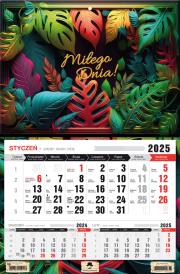 Okładka książki Kalendarz 2025 Trójdzielny jednodzielny Glamour