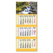 Opakowanie Kalendarz 2025 trójdzielny LUX gł. wypukły Woda