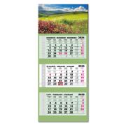 Opakowanie Kalendarz 2025 trójdzielny LUX wypukły Sardynia