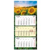 Opakowanie Kalendarz 2025 trójdzielny Słoneczniki SB8-13