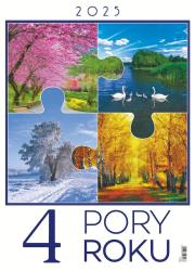 Opakowanie Kalendarz 2025 wieloplanszowy 4 pory roku