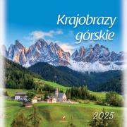 Opakowanie Kalendarz 2025 wieloplanszowy Krajobrazy Górskie