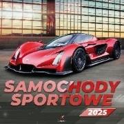 Opakowanie Kalendarz 2025 wieloplanszowy Samochody sportowe