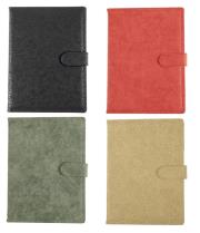 Opakowanie KALENDARZ A5 DZIENNY Z ZAPIĘCIEM 2024 FLOWER CZARNY