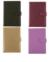 Opakowanie KALENDARZ A5 DZIENNY Z ZAPIĘCIEM 2024 SHINY BORDO