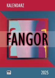 Okładka książki Kalendarz Fangor 2025