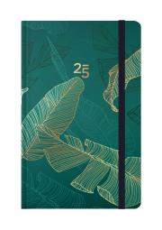 Kalendarz kieszonkowy 2025 T Zielone liście ALBI. Wydawca: Albi. Dadada.pl Opakowanie Kalendarz kieszonkowy 2025 T Zielone liście ALBI