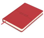 Kalendarz książkowy 2023 A5 czerwony EASY. Wydawca: Easy Stationery. Dadada.pl Opakowanie Kalendarz książkowy 2023 A5 czerwony EASY