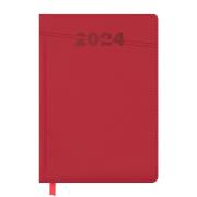 Kalendarz książkowy 2024 A5 czerwony EASY. Wydawca: Easy Stationery. Dadada.pl Opakowanie Kalendarz książkowy 2024 A5 czerwony EASY
