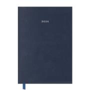 Kalendarz książkowy 2024 A5 granatowy EASY. Wydawca: Easy Stationery. Dadada.pl Opakowanie Kalendarz książkowy 2024 A5 granatowy EASY