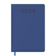 Kalendarz książkowy 2024 A5 niebieski EASY. Wydawca: Easy Stationery. Dadada.pl Opakowanie Kalendarz książkowy 2024 A5 niebieski EASY