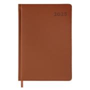 Kalendarz książkowy 2025 A5 brązowy EASY. Wydawca: Easy Stationery. Dadada.pl Opakowanie Kalendarz książkowy 2025 A5 brązowy EASY