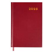 Kalendarz książkowy 2025 A5 czerwony EASY. Wydawca: Easy Stationery. Dadada.pl Opakowanie Kalendarz książkowy 2025 A5 czerwony EASY