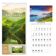 Opakowanie Kalendarz motywacyjny 2024 22X46cm Widoki