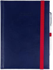 Okładka książki Kalendarz naucz. 2024/2025 A5 tyg. gumka granat