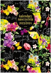 Opakowanie Kalendarz nauczyciela 2023/24 B6 tyg. PCV Kwiaty