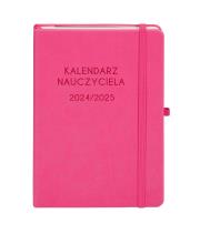 Okładka książki Kalendarz Nauczyciela 2024/2025 A5 TDW różowy