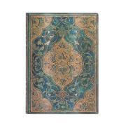 Opakowanie Kalendarz Paperblanks 2023 Turquoise Chronicles Flexi Midi Dzienny
