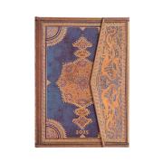 Opakowanie Kalendarz Paperblanks 2025 Safavid Indigo Midi tygodniowy HOR
