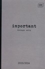 Opakowanie Kalendarz szkolny B6 Gray 3 sztuki