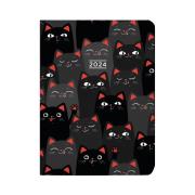 Opakowanie Kalendarz tygodniowy 2024 B6 Koty ALBI