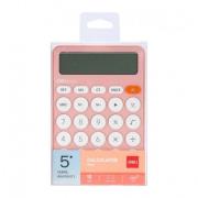 Kalkulator biurowy M124 różowy DELI. Wydawca: DELI. Dadada.pl Opakowanie Kalkulator biurowy M124 różowy DELI