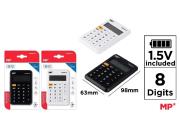 Kalkulator kieszeniowy 6,3x9,8cm MIX. Wydawca: MP Main Paper. Dadada.pl Opakowanie Kalkulator kieszeniowy 6,3x9,8cm MIX