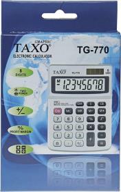 Kalkulator na biurko TG-770 srebrny. Wydawca: Titanum. Dadada.pl Opakowanie Kalkulator na biurko TG-770 srebrny