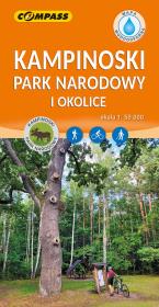 Opakowanie Kampinoski Park Narodowy 1:50'000 laminowana
