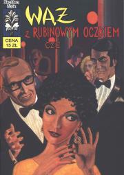 Kapitan Żbik T.24 Wąż z rubinowym oczkiem. Autor: Krupka Władysław, Polch Bogusław. Dadada.pl Okładka książki Kapitan Żbik T.24 Wąż z rubinowym oczkiem
