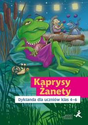 Okładka książki Kaprysy Żanety. Dyktanda dla uczniów klas 4-6