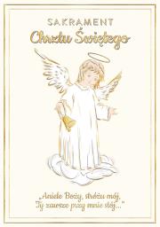 Karnet A5 Chrzest - Anioł Stróż. Wydawca: Henry. Dadada.pl Opakowanie Karnet A5 Chrzest - Anioł Stróż