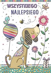 Karnet A5 Pies - wiosna. Wydawca: Henry. Dadada.pl Opakowanie Karnet A5 Pies - wiosna