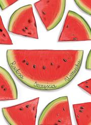 Opakowanie Karnet B6 Arbuzy