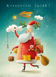 Opakowanie Karnet B6 BN zapachowy Mikołaj