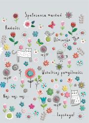 Opakowanie Karnet B6 Łąka