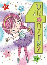 Karnet B6 Urodziny 4 - Tancerka. Wydawca: Henry. Dadada.pl Opakowanie Karnet B6 Urodziny 4 - Tancerka