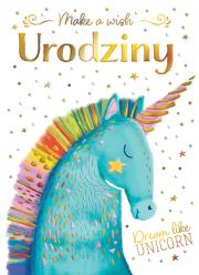 Karnet B6 Urodziny - Jednorożec z gwiazdą. Wydawca: Henry. Dadada.pl Opakowanie Karnet B6 Urodziny - Jednorożec z gwiazdą