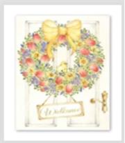 Opakowanie Karnet B6 Wielkanoc Drzwi