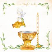 Opakowanie Karnet KW Chrzest Chrzcielnica