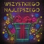 Opakowanie Karnet KW Prezent neon