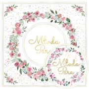 Opakowanie Karnet KW ślub Gipsówka