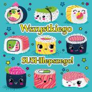 Opakowanie Karnet KW sushi