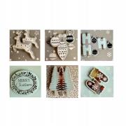 Opakowanie Karnety samoprzylepne do prezentów 12szt