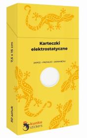 Opakowanie Karteczki elektrostatyczne 50szt. białe